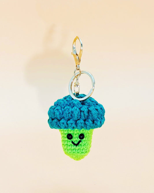 Broccoli Keychain