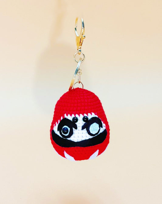 Daruma Keychain