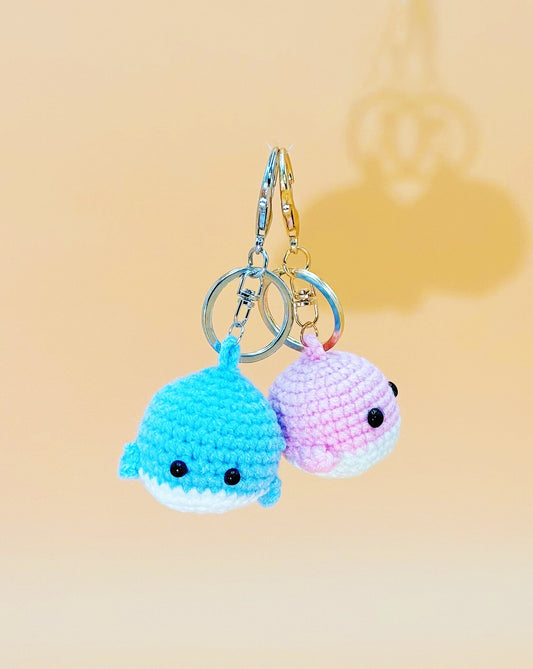 Baby Whale Keychain