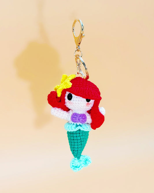 Mermaid Ariel Keychain