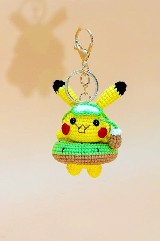 Swim Pikachu Keychain