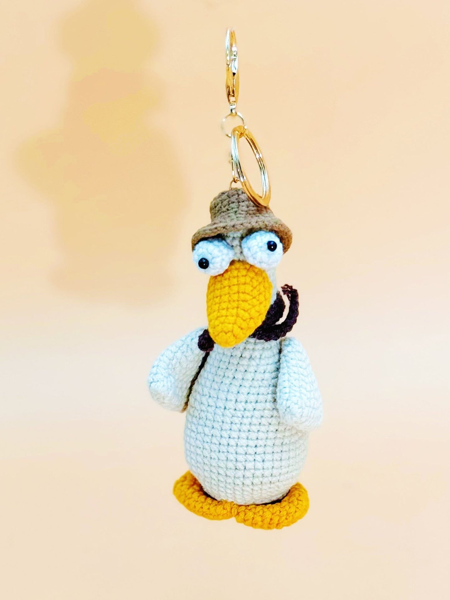 Mr. Pelican Keychain