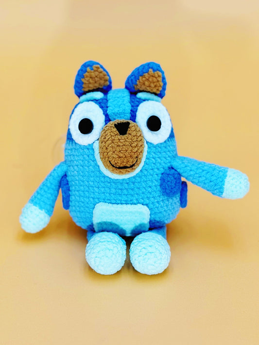 Bluey Crochet Figure