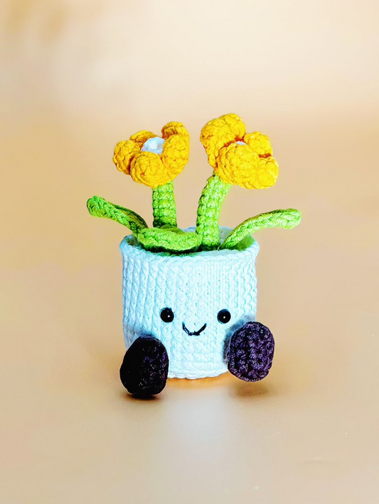 Yellow Flower Pot