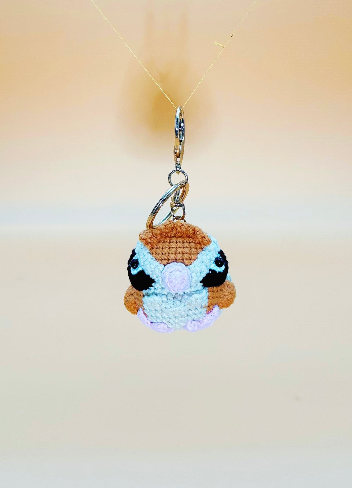 Pidgy Monster Keychain