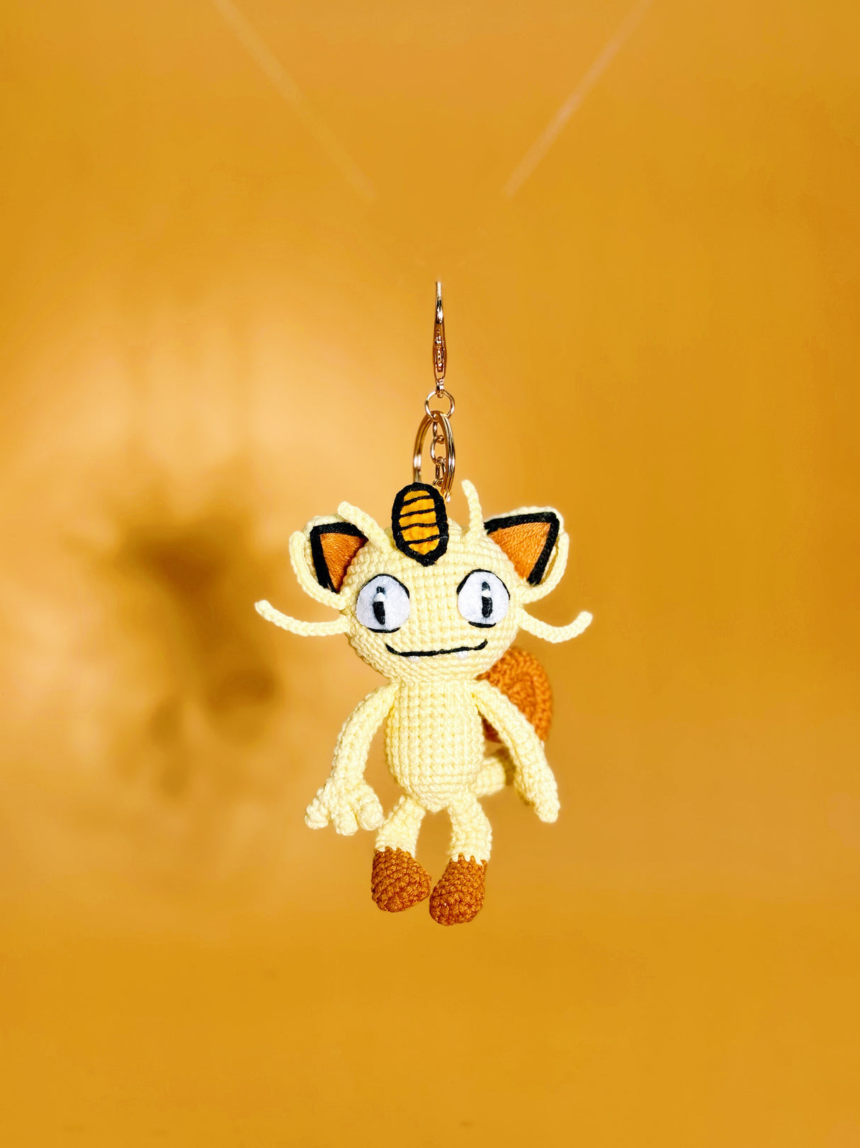 Money Cat Monster Keychain