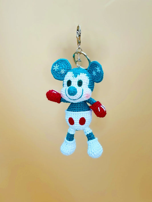 Mickey Keychain (Xmas)