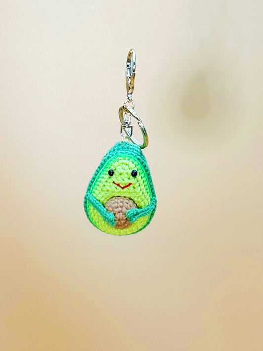 Cute Avocado Keychain