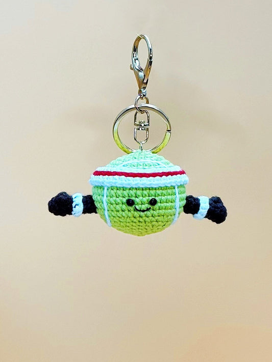 Tennis Keychain