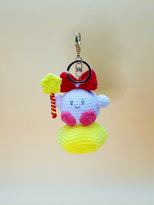 Girl Kirby Keychain