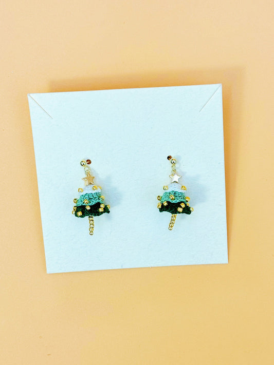 Christmas Tree Earrings