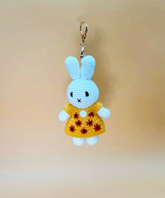 Miffy Sunflower Keychain