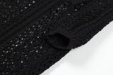 MESH HOODIE (BLACK)